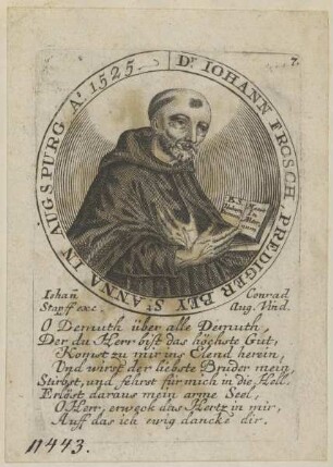 Bildnis des Iohann Frosch