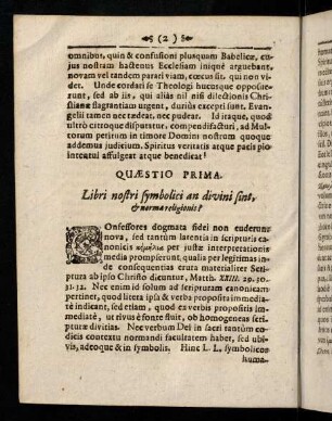 2-19, Quaestio I. - X.