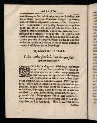 2-19, Quaestio I. - X.