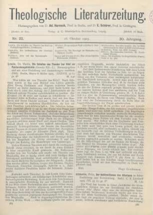 585-586 [Rezension] Lewin, Martin, Die Scholien des Theodor bar Kôni zur Patriarchengeschichte (Genesis XII-L)