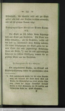 Festungswerke der Stadt