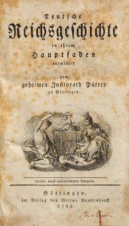 Teutsche Reichsgeschichte : in ihrem Hauptfaden entwickelt