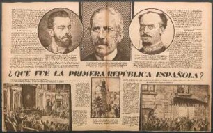 ¿Qué fué la primera república española?