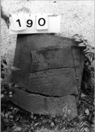Grabstein 190