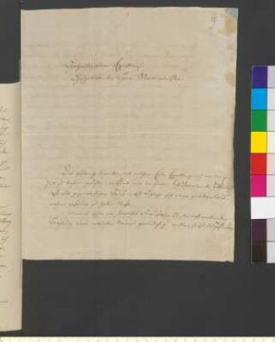 Brief von Naumann, Carl Friedrich an Goethe, Johann Wolfgang von