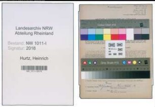 Entnazifizierung Heinrich Hurtz , geb. 02.03.1905 (Bauhilfskraft)