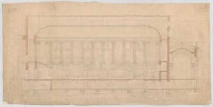Thiersch, Friedrich von; Wiesbaden; Kurhaus - Schnitt