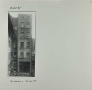 Fotografie: Dresdener Str. 124, um 1981