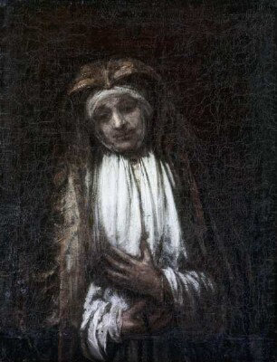 Eine bejahrte Nonne