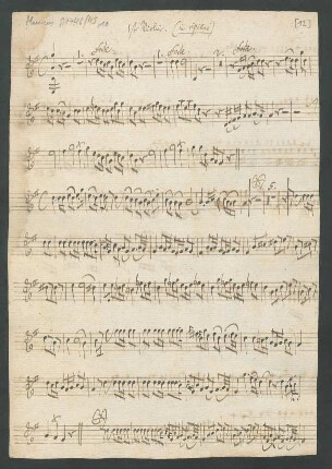 1ste Violine (in ripieno)