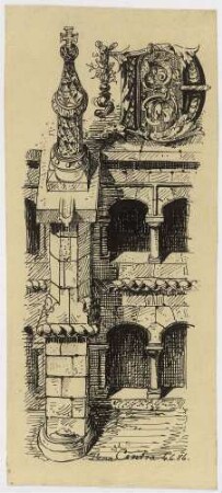 Königliches Schloss zu Cintra, Kreuzgang der Pena