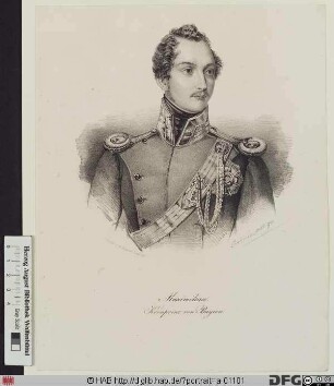 Bildnis Maximilian II., König von Bayern (reg. 1848-64)