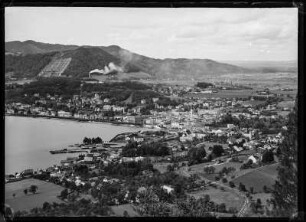 Blick nach Süden auf Gmunden