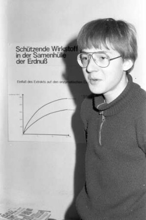 Preisträger im Landeswettbewerb "Jugend forscht" Matthias Gautel
