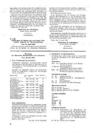 Mitteilung des Deutschen Zentralinstituts für Lehrmittel : vom 10. Mai 1964