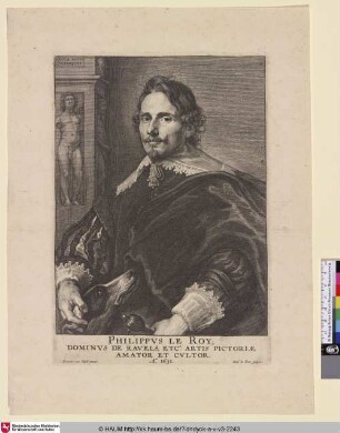 Philippus le Roy [Porträt des Philipp le Roy; Philipp le Roy; Portret van Philipp le Roy]