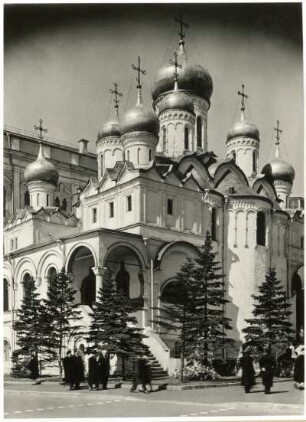 Moskau. Kreml. Mariä-Verkündigungs-Kathedrale (Blagoweschtschenski-Kathedrale, 1484-1489)