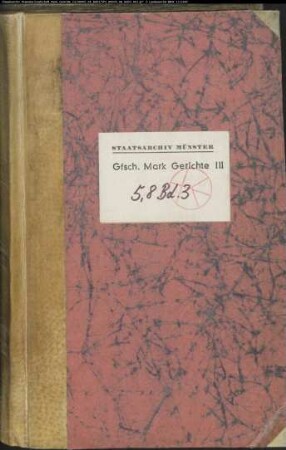 Belege zum Hypothekenbuch ("Scrinium") des Kirchspiels Halver - Bd. 3