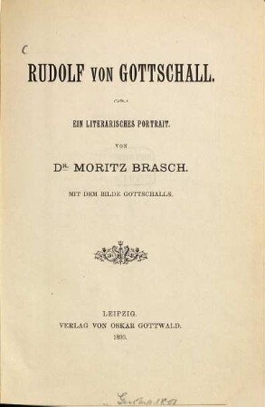 Rudolf von Gottschall