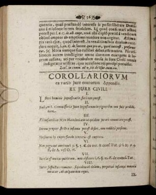 Corollariorum.