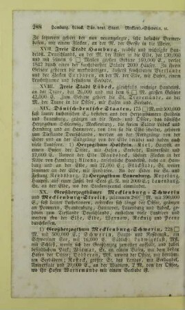 XVII. Freie Stadt Hamburg