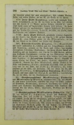 XVII. Freie Stadt Hamburg