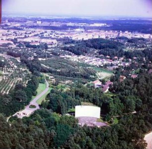 Freilichtbühne in Eisenhüttenstadt : Blickrichtung Osten