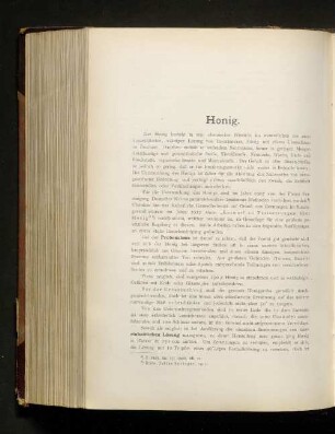 Honig.
