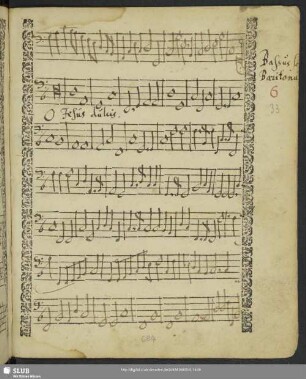 [Lodovico Viadana:] O Jesu dulcis memoria