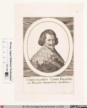 Bildnis Christian I., Pfalzgraf zu Birkenfeld-Bischweiler