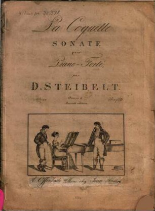 La coquette : sonate pour piano-forté ; oeuvre 9