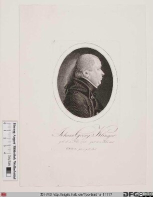 Bildnis Johann Georg Klinger