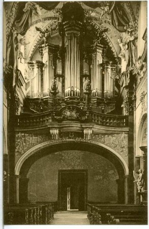 Ossegg. Orgel im Stift