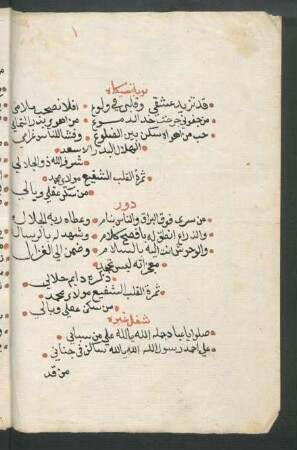 Arabische Gedichtsammlung