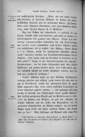 Auguste Crelinger. Sophie Schröder.