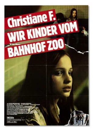 Filmplakat: "Christiane F. – Wir Kinder vom Bahnhof Zoo"