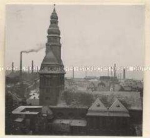Völklingen, Blick vom Rathausturm
