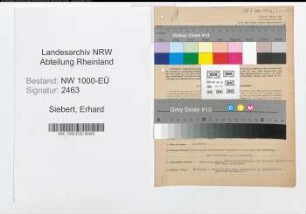 Entnazifizierung Erhard Siebert, geb. 31.08.1897 (Kriminalbeamter)