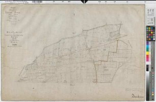Lünern (Unna), Zusammenlegung Lünern, Bl.3 Brouillonkarte 1 Flur 6