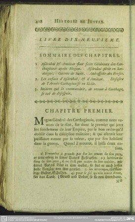 Livre Dix-Neuvieme