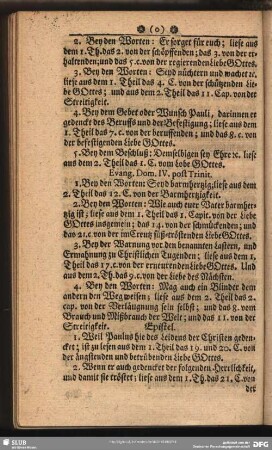 Evang. Dom. IV. post Trinit.