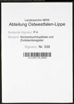 Kirchenbuchduplikat der evangelisch-lutherischen Stadt- und Landgemeinde St.Petri, Kreis Soest (GHT 1862) sowie der evangelisch-lutherischen Militärgemeinde St.Petri, Kreis Soest (GHT 1862). (Gemeinde: Evangelisch-Lutherische Stadt- und Landgemeinde St.Petri)