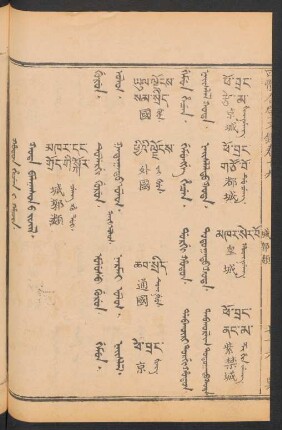 Hoton hecen i hacin = Qota balγasun-u jüil = 城郭類