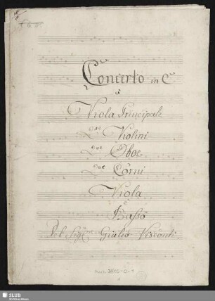 Concertos - Mus.3810-O-1 : vla, orch