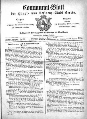 1864,51: No. 51, 18. Dezember 1864