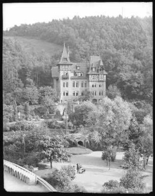 Meißen. Waldschlößchen im Stadtpark