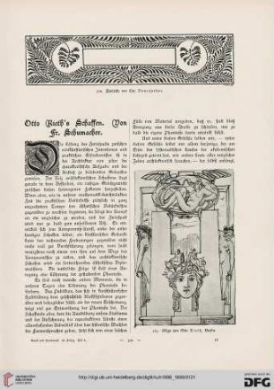Otto Rieth's Schaffen