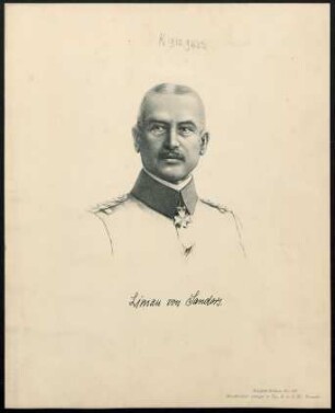 [Bildnis Otto] Liman von Sanders