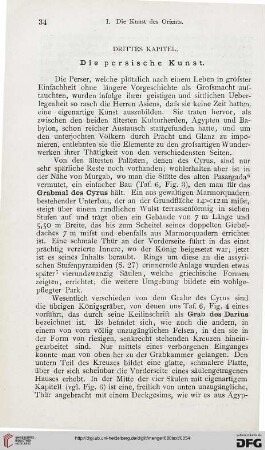 Drittes Kapitel: Die persische Kunst