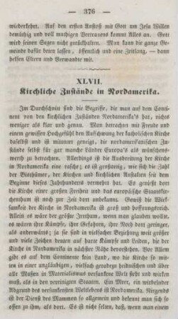 376-381 Kirchliche Zustände in Nordamerika